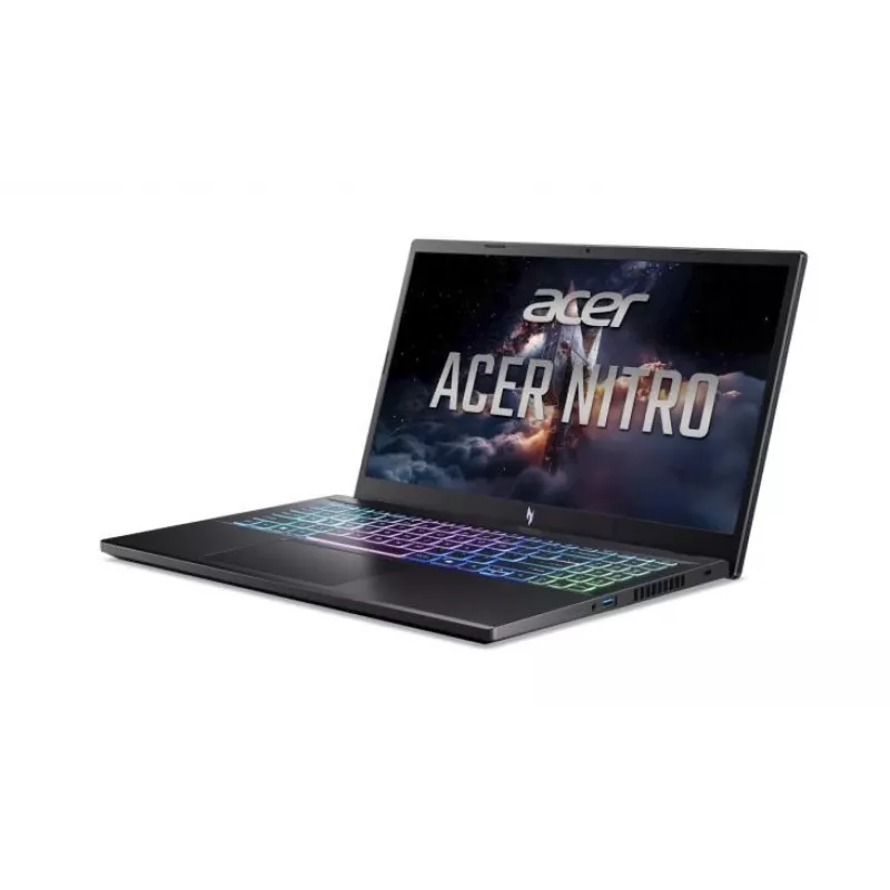 Acer Nitro V 15 ANV15-A31-R3VA AMD Ryzen™ 7 170 Laptop 39.6 cm (15.6 inch) Full HD 16 GB DDR5-SDRAM 512 GB SSD NVIDIA GeForce RTX 5060 Wi-Fi 6E (802.11ax) Windows 11 Home Black