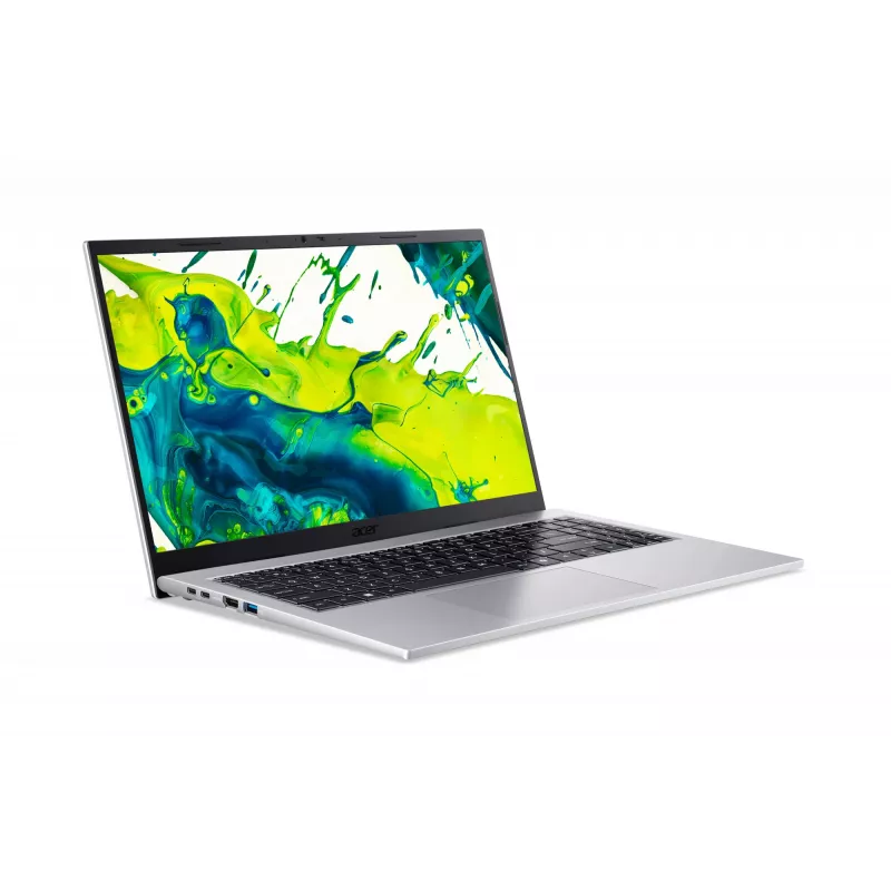 Acer Aspire Go 15 AG15-72P-51YA Intel Core 5 120U Laptop 39.6 cm (15.6 inch) Full HD 16 GB DDR4-SDRAM 512 GB SSD Wi-Fi 6 (802.11ax) Windows 11 Home Silver