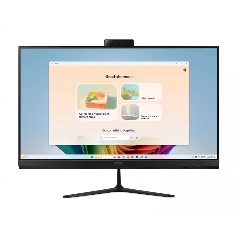 Acer Aspire C27B AI AR7432 NL Copilot+ PC AMD Ryzen™ AI 5 350 68.6 cm (27 inch) 1920 x 1080 pixels All-in-One PC 32 GB DDR4-SDRAM 1 TB SSD Windows 11 Home Wi-Fi 6E (802.11ax) Black