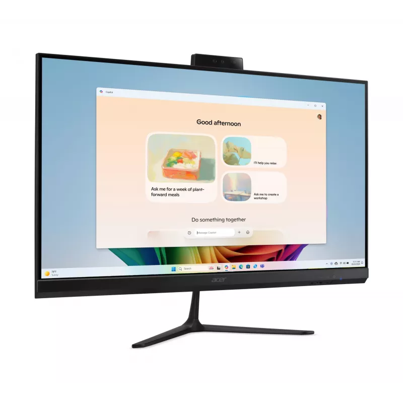 Acer Aspire C27B AI AR7432 NL Copilot+ PC AMD Ryzen™ AI 5 350 68.6 cm (27 inch) 1920 x 1080 pixels All-in-One PC 32 GB DDR4-SDRAM 1 TB SSD Windows 11 Home Wi-Fi 6E (802.11ax) Black