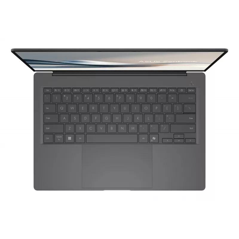 ASUS Zenbook A14 UX3407QA-QD343X Snapdragon X1-26-100 Laptop 35.6 cm (14 inch) WUXGA 32 GB LPDDR5x-SDRAM 1 TB SSD Wi-Fi 6E (802.11ax) Windows 11 Pro Grey