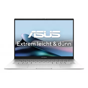 ASUS Zenbook 14 OLED UX3405CA-QD1302W Intel Core Ultra 7 255H Laptop 35.6 cm (14 inch) WUXGA 16 GB LPDDR5x-SDRAM 1 TB SSD Wi-Fi 7 (802.11be) Windows 11 Home German Silver