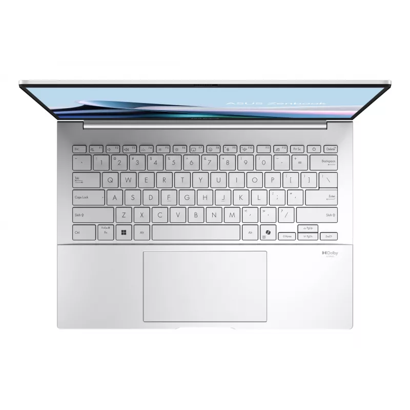 ASUS Zenbook 14 OLED UX3405CA-QD1302W Intel Core Ultra 7 255H Laptop 35.6 cm (14 inch) WUXGA 16 GB LPDDR5x-SDRAM 1 TB SSD Wi-Fi 7 (802.11be) Windows 11 Home German Silver