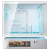 COUGAR Midi Tower Case, CFV235 Vision, ARGB, LCD Display, Mesh, White
