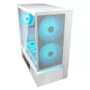 COUGAR Midi Tower Case, CFV235 Vision, ARGB, LCD Display, Mesh, White