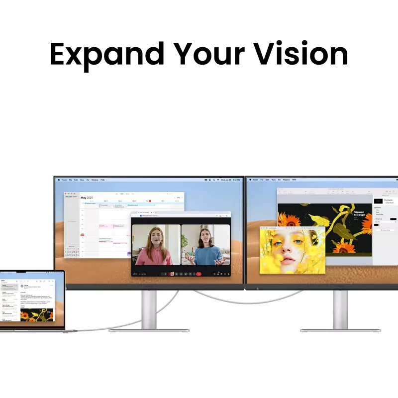 BenQ MA270S computer monitor 68.6 cm (27 inch) 5120 x 2880 pixels 5K Ultra HD LED White