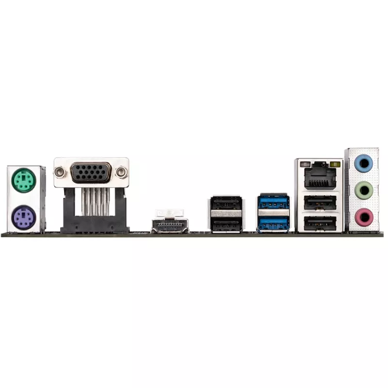 GIGABYTE H610M H Motherboard - Supports Intel Core 14th CPUs, 6+1+1 Hybrid Digital VRM, up to 5600MHz DDR4 (OC), 1xPCIe 3.0 M.2, GbE LAN, USB 3.2 Gen 1