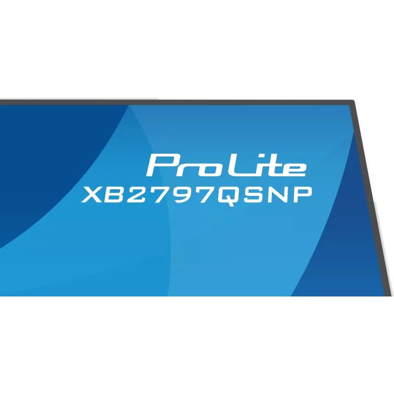 iiyama ProLite XB2797QSNP-W1 27 inch IPS LCD computer monitor 68.6 cm (27 inch) 2560 x 1440 pixels Quad HD White