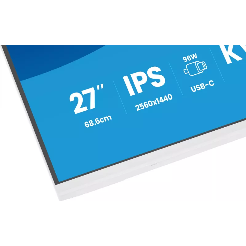 iiyama ProLite XB2797QSNP-W1 27 inch IPS LCD computer monitor 68.6 cm (27 inch) 2560 x 1440 pixels Quad HD White