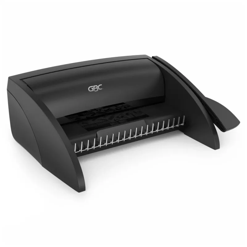 GBC Binding Machine CombBind® C100, Comb binding machine, Manual, 160 sheets, Black