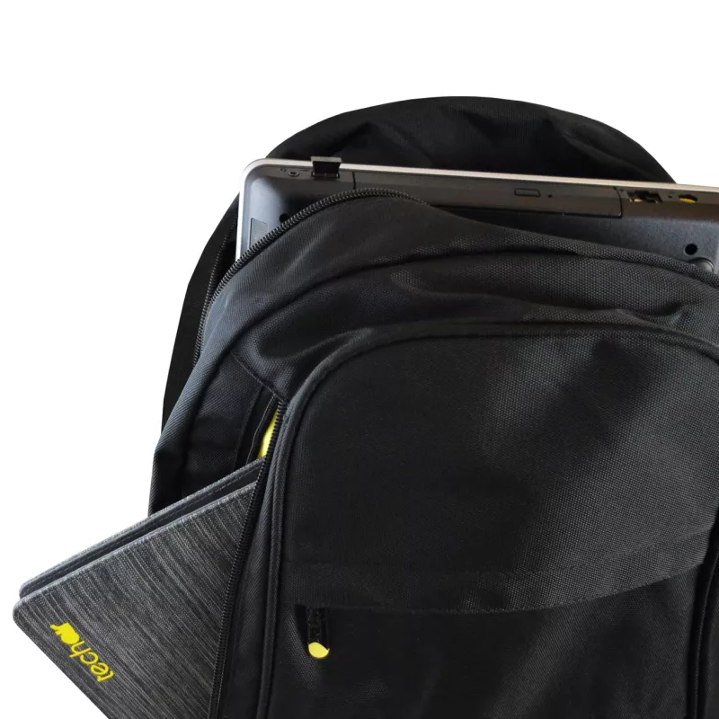 Techair TANZ0701v6 14-15.6 inch Black Classic Backpack, Backpack, 39.6 cm (15.6 inch), Shoulder strap, 760 g