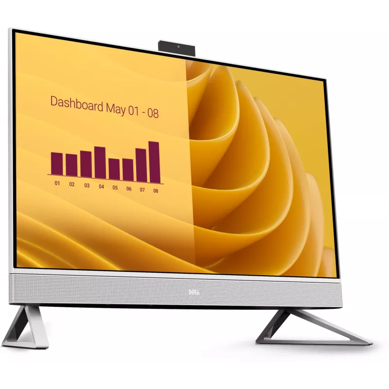 DELL EC27250 Intel Core 7 150U 68.6 cm (27 inch) 1920 x 1080 pixels All-in-One PC 32 GB DDR5-SDRAM 2 TB SSD Windows 11 Pro Wi-Fi 6E (802.11ax) Pearl, White