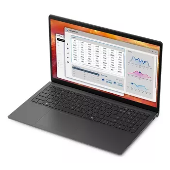 DELL Pro 15 Essential PV15265 AMD Ryzen™ 5 130 Laptop 39.6 cm (15.6 inch) Full HD 16 GB DDR5-SDRAM 1 TB SSD Wi-Fi 6 (802.11ax) Windows 11 Pro German Black