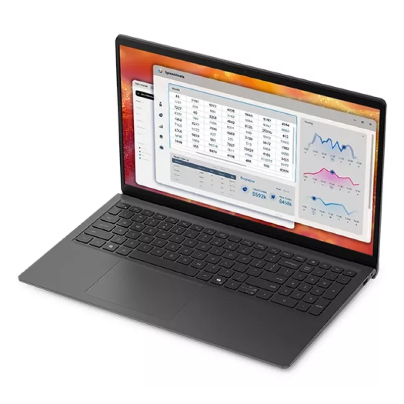 DELL Pro 15 Essential PV15265 AMD Ryzen™ 5 130 Laptop 39.6 cm (15.6 inch) Full HD 16 GB DDR5-SDRAM 1 TB SSD Wi-Fi 6 (802.11ax) Windows 11 Pro German Black