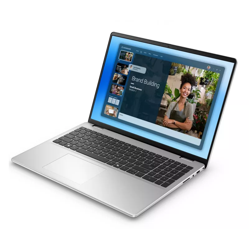 DELL EMCDC16251 Intel Core 7 150U Laptop 40.6 cm (16 inch) Full HD+ 16 GB DDR5-SDRAM 512 GB SSD Wi-Fi 6E (802.11ax) Windows 11 Pro Platinum, Silver