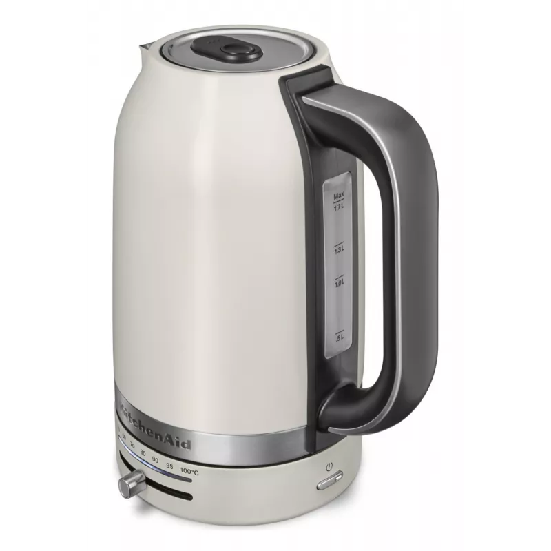 KitchenAid 5KEK1701EPL electric kettle 1.7 L 2400 W Black, Stainless steel, White