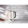 KitchenAid 5KEK1701EPL electric kettle 1.7 L 2400 W Black, Stainless steel, White