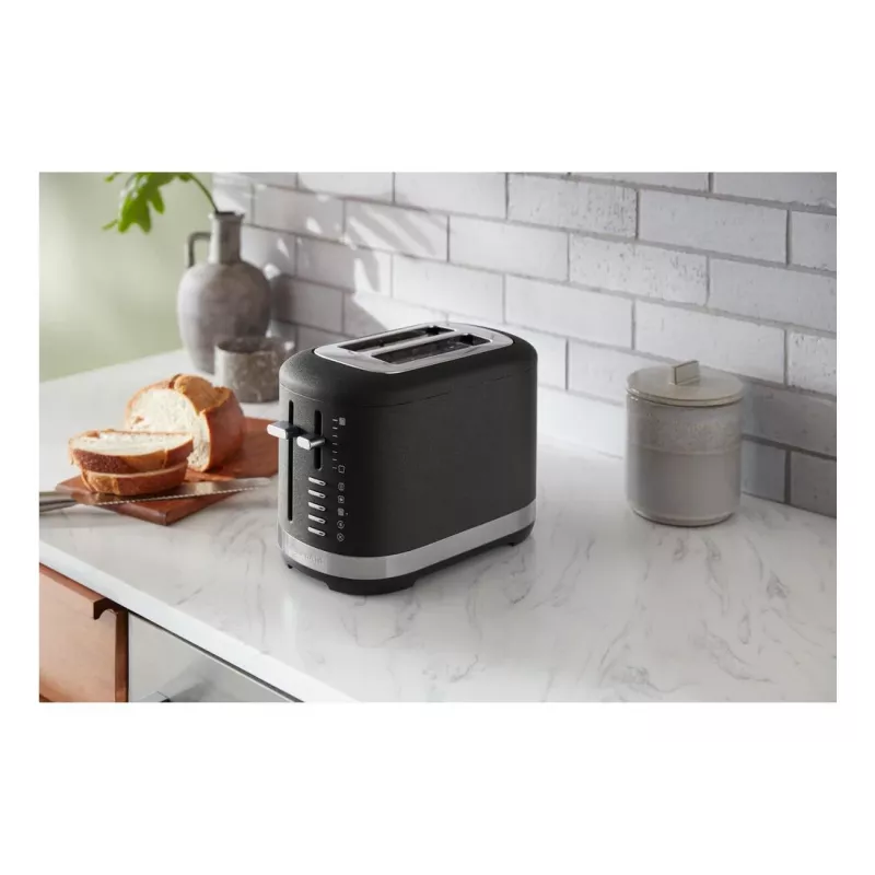 KitchenAid 859711684250 toaster 7 2 slice(s) 980 W Black, Stainless steel