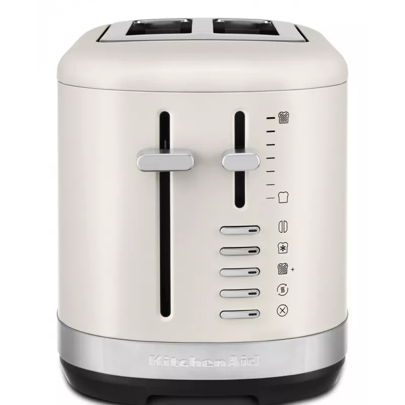 KitchenAid 859711684260 toaster 7 2 slice(s) 980 W Black, Stainless steel, White