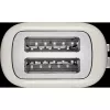 KitchenAid 859711684260 toaster 7 2 slice(s) 980 W Black, Stainless steel, White