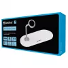 Sandberg 3in1 Wireless Charger, Indoor, USB, Wireless charging, 0.8 m, Silver, White