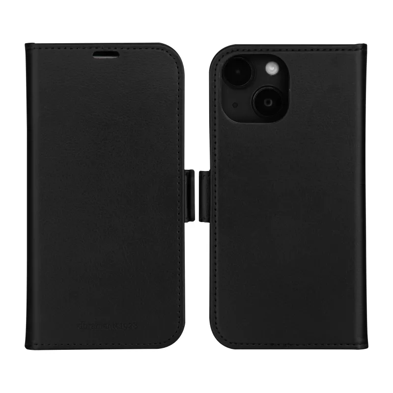 dbramante1928 Stockholm - iPhone 17e/16e/15/14/13 - Black, Folio, Apple, iPhone 17e/16e/15/14/13, Black