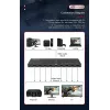 Microconnect MC-HDMISPLITTER0108-4K video splitter HDMI 8x HDMI