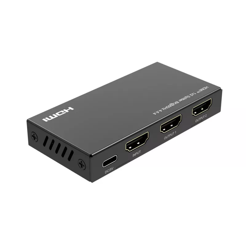 MicroConnect MC-HDMISPLITTER0102-8K 8K HDMI Splitter 1x2