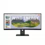 Lenovo ThinkVision T34WD-40 Monitor, 86.4 cm (34 inch), 3440 x 1440 pixels, Wide Quad HD, LED, 6 ms, Black