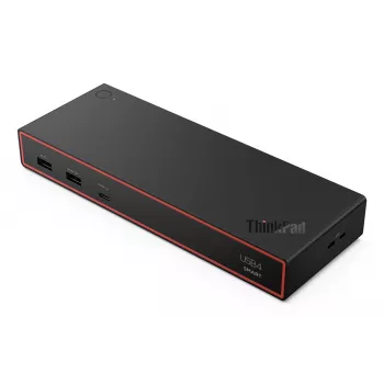 Lenovo ThinkPad USB4 Smart Dock 5500 with 135W Adapter Wired Black