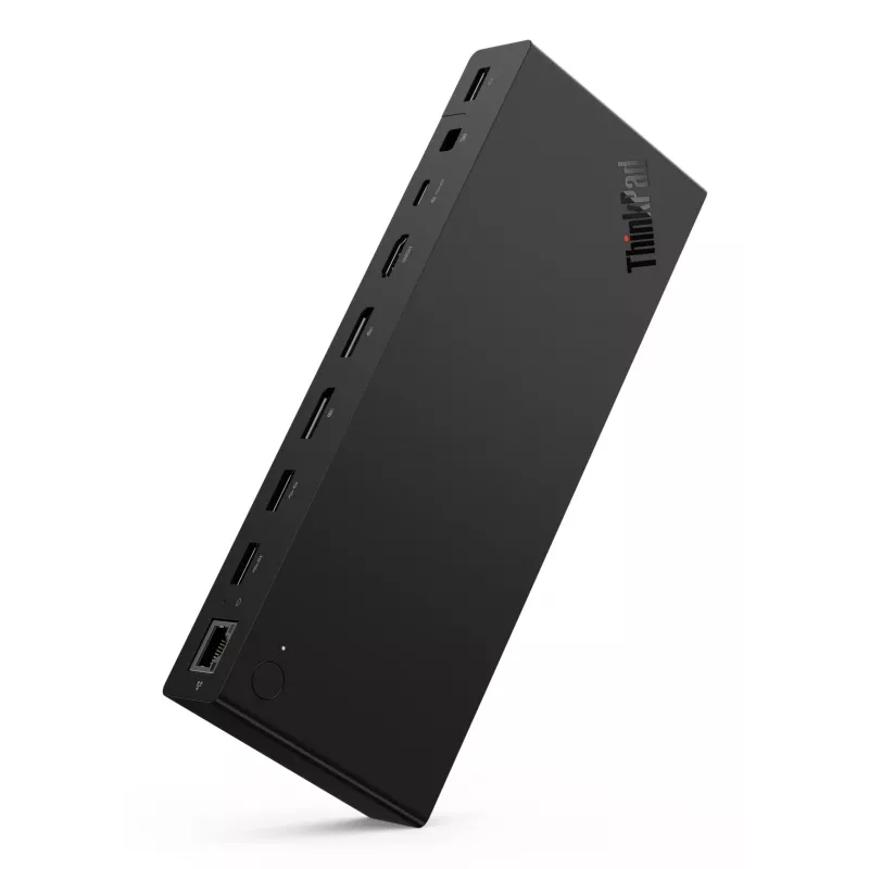 Lenovo ThinkPad USB4 Smart Dock 5500 with 135W Adapter Wired Black