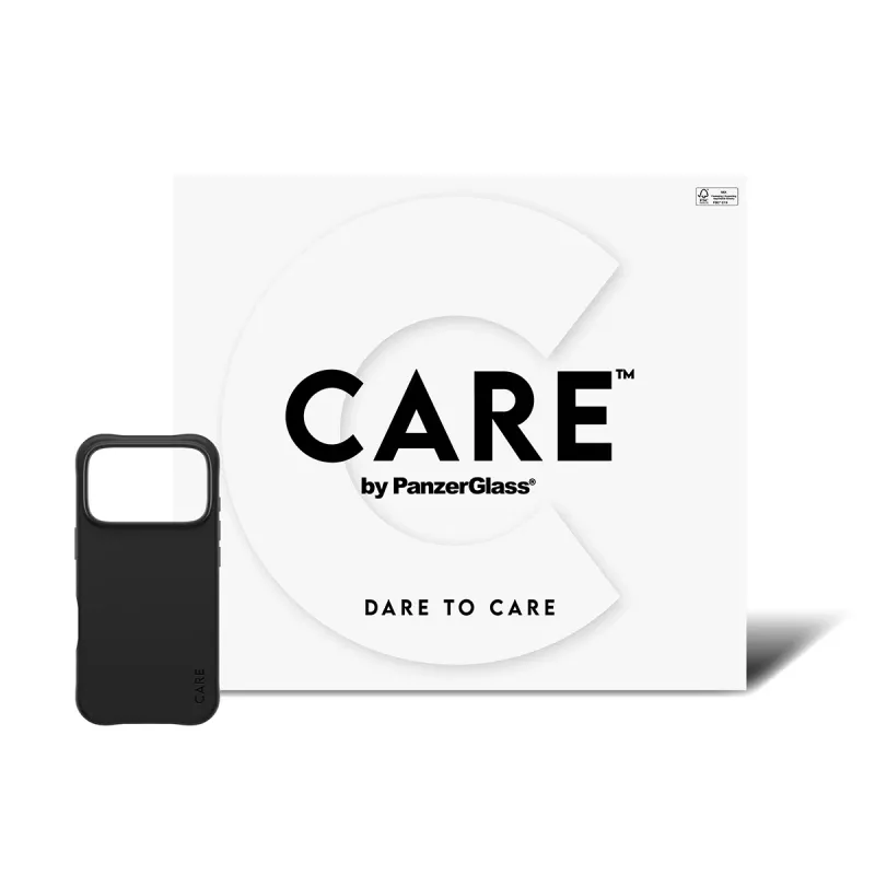 PanzerGlass CARE™ by ® Samba Case Black w. MagSafe iPhone 17 Pro | Bulk