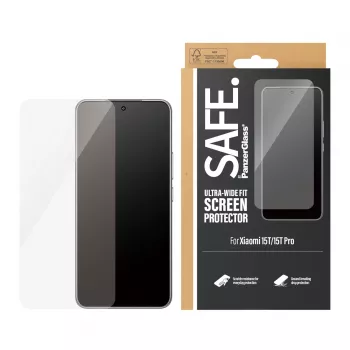 PanzerGlass SAFE. by ® Screen Protector Xiaomi 15T | 15T Pro | Ultra-Wide Fit