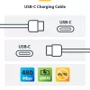 StarTech.com 1m (3.3ft) White USB-C Charging Cable 2-Pack, USB C Cable, USB 2.0 Type-C Laptop Charger Cord, 60W 3A Power Delivery, TPE Jacket, USB-C Data Transfer Cable, M/M