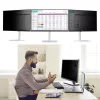 StarTech.com Magnetic Monitor Privacy Screen for 24 inch 16:10 Display, Removable Filter, Anti-Glare/Glossy Sides, Blue Light Reducing Screen Protector Film, TAA