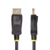 StarTech.com 4m DisplayPort to HDMI Adapter Cable, 4K 60Hz with HDR, DP to HDMI 2.0b, Active Video Converter, DisplayPort Desktop to HDMI Monitor