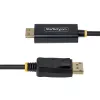 StarTech.com 2m DisplayPort to HDMI Adapter Cable with Gripping Connectors, 4K 60Hz, HDR, Uni-Directional DP to HDMI Video Converter, DP Desktop to HDMI Monitor