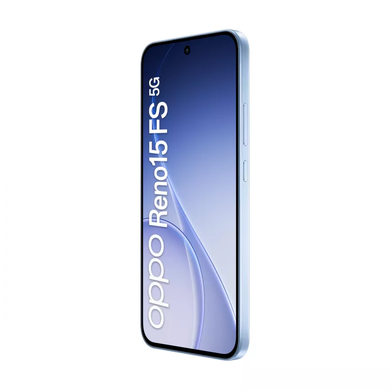 OPPO Reno15 FS 5G 16.7 cm (6.57 inch) Dual SIM Android 16.0 USB Type-C 8 GB 512 GB 6500 mAh Blue