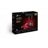 TP-Link AX3000 Wi-Fi 6 Bluetooth 5.0 PCIe Adapter, Internal, Wireless, PCI Express, WLAN / Bluetooth, 2402 Mbit/s, Black, Red