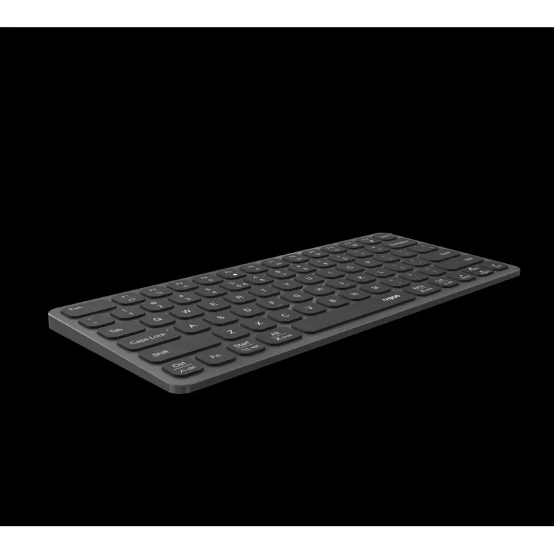Rapoo UCK-6001 Ultra-Slim Keyboard with 8-in-1 USB-C Multiport Adapter, QWERTZ