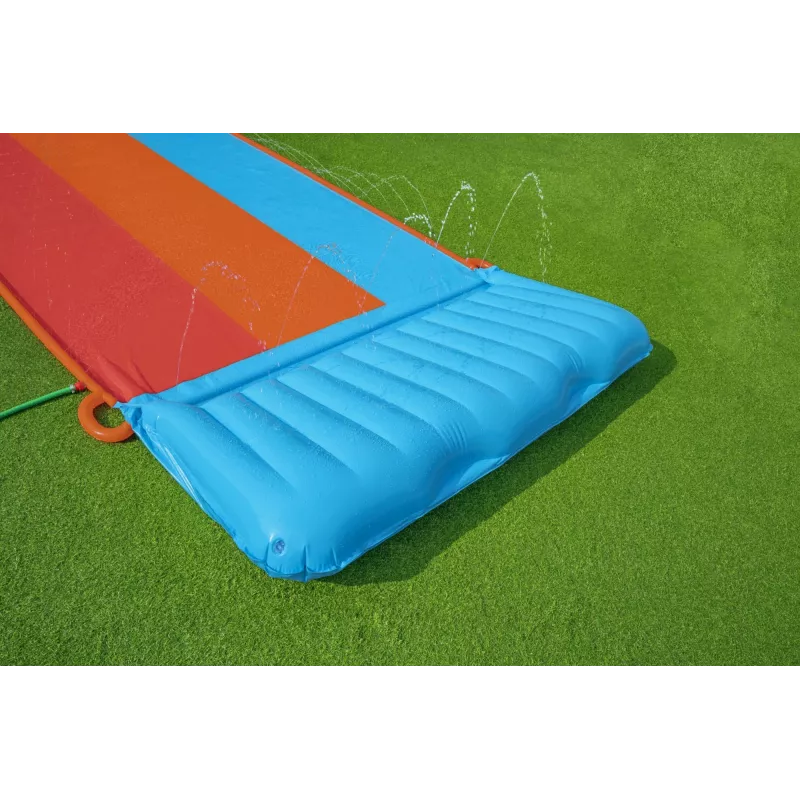 Bestway H2OGO! Triple Water Slide with Tsunami Splash Ramp 4.88 m