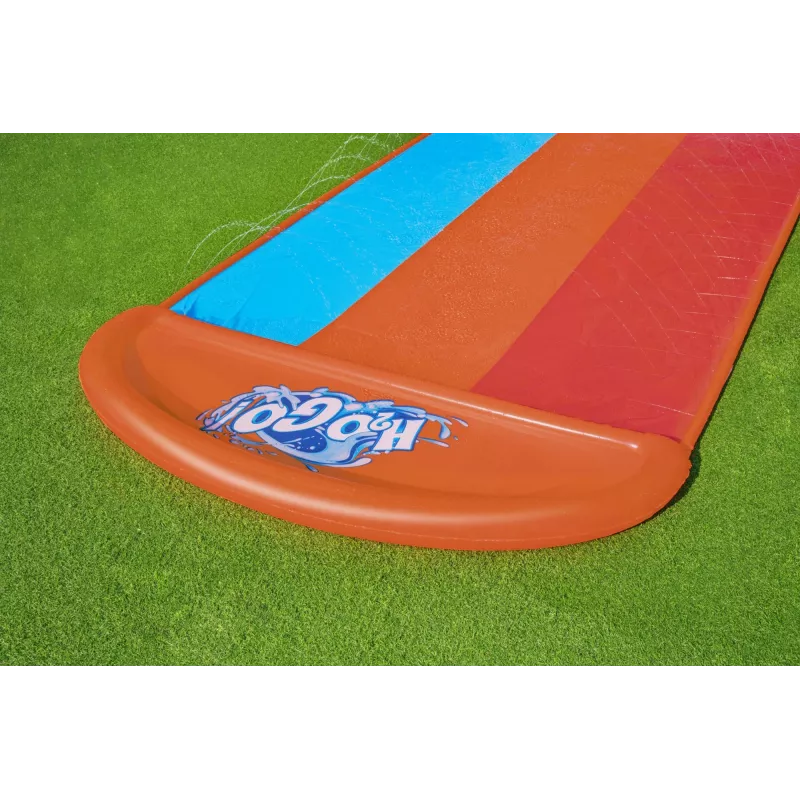 Bestway H2OGO! Triple Water Slide with Tsunami Splash Ramp 4.88 m
