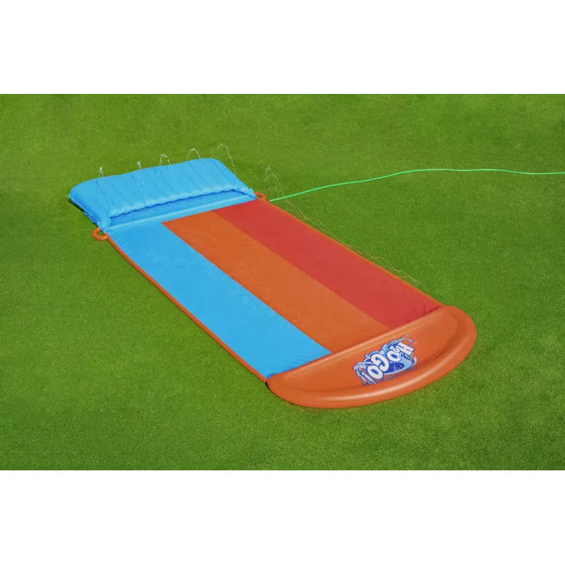 Bestway H2OGO! Triple Water Slide with Tsunami Splash Ramp 4.88 m