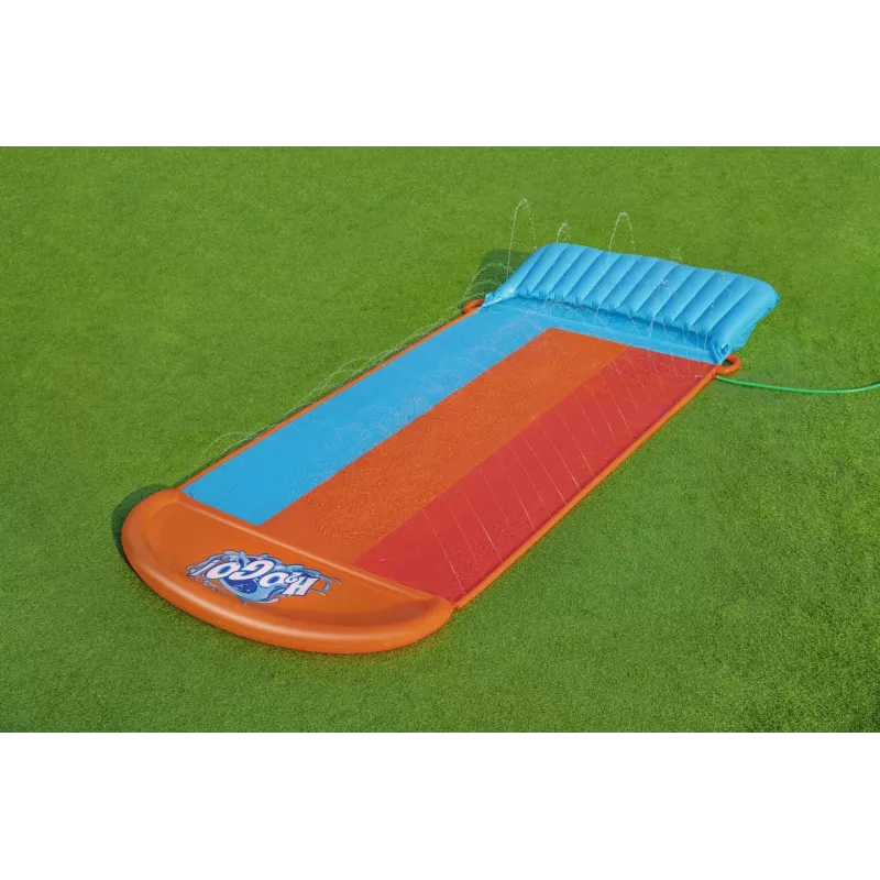 Bestway H2OGO! Triple Water Slide with Tsunami Splash Ramp 4.88 m