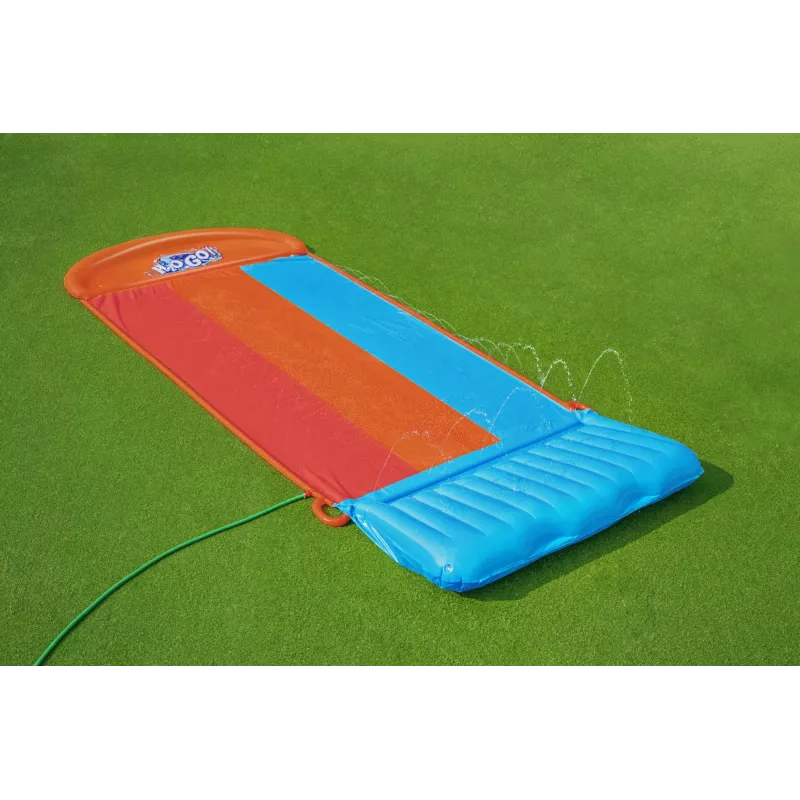 Bestway H2OGO! Triple Water Slide with Tsunami Splash Ramp 4.88 m