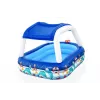 Bestway Sea Captain Inflatable Family Pool with UV Careful Sunshade