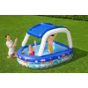 Bestway Sea Captain Inflatable Family Pool with UV Careful Sunshade