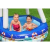 Bestway Sea Captain Inflatable Family Pool with UV Careful Sunshade