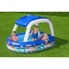Bestway Sea Captain Inflatable Family Pool with UV Careful Sunshade
