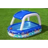 Bestway Sea Captain Inflatable Family Pool with UV Careful Sunshade